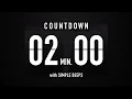 2 Minute Countdown Timer Flip Clock with Simple Beeps