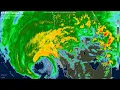 Hurricane Milton Radar and Pressure