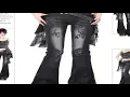 Download Lagu Flared Jeans for Woman Jorts Jeans Pants Women Shoujo Girl Style Women's Spring Clothes Coquette Jea