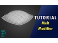 3ds Max Tutorial - Melt Modifier
