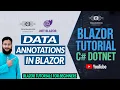 Data Annotations In Blazor Form Validation In Blazor Blazor Dotnet Validation
