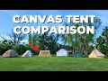 Which Type of Canvas Tent Is Right for You 6 Styles Compared
