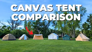 Which Type of Canvas Tent Is Right for You 6 Styles Compared