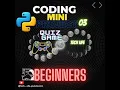 Python Mini-Project a QUIZ GAME Beginners