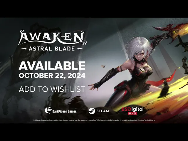 Awaken - Astral Blade - Release Date Trailer | It's time to face your fate!