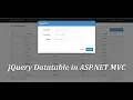JQuery Datatable Part 1