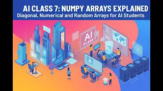 AI Class 7 NumPy Arrays Explained Diagonal Numerical and Random Arrays for AI Students