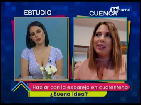 Hablar con la expareja en cuarentena ¿Buena Idea?