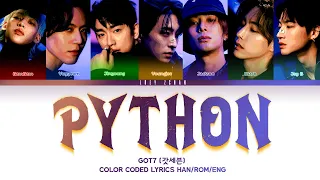 GOT7 - PYTHON Color Coded