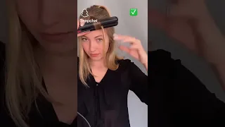 ترفند روش صحیح اتو کردن مو دندنها