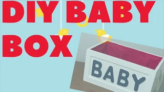 DIY - Baby Room decor Wooden box restore Home Goods Hobby Lobby