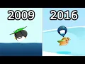 Evolution of Learn to Fly 2009-2016