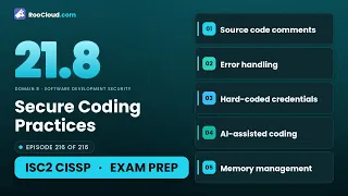 CISSP 21 8 - Secure Coding Practices