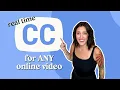 How to Turn on Closed Captions for Any s Online