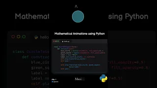 Create Animations in Python with just fews like of code