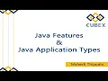 Java Features and Java Application Types by Mr Mahesh