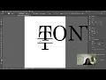 MM Illustrator Easy Start Split Monogram