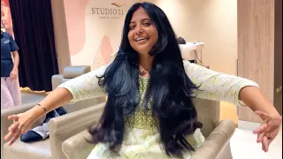 Na New Hair Cut Ela undi #richakka #vlog