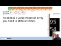 Python basics - Accessing a value in an array or list
