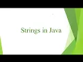 Java Strings Tutorial for Beginners Definition Syntax Examples