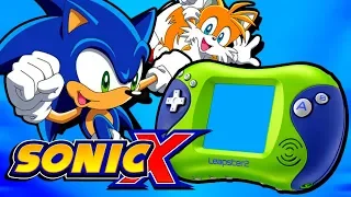 the sonic x leapster game