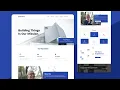 How to create responsive Construction Company single page website HTML CSS Vanila Js