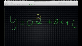 Using TensorFlow js D e e p l e a r n j s to find the coefficients of a quadratic equation