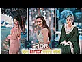 New HDR Effect In Alight Motion | Ultra HDR | Trending Reels Effect | Hdr Colour Grading |