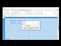 LibreOffice Calc - row height column width