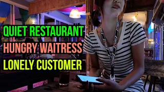 I bought a poor Thai waitress dinner and three hours with her was like a honeymoon