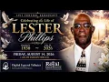 LIVE Celebrating the Life of Lester Phillips Funeral Service