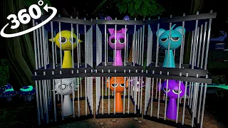 Finding Sprunki - VR 360 Experience Like NEVER Before