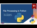 File Handling Python Tutorial for beginners Python Programming Python File Object