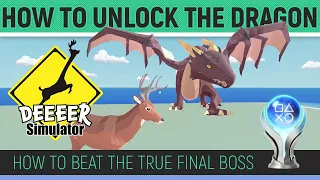 DEEEER Simulator How To Unlock The Dragon How To Beat The True Final Boss Walkthrough Guide 