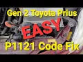 Prius Code P1121 FIX Coolant Control Valve
