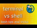 terminal vs shell vs console - why this is important for linux forensics