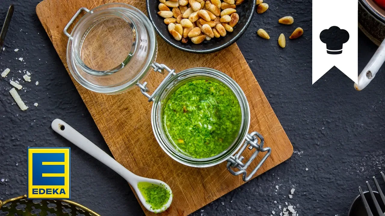 Homemade Pesto ~ Without Nuts!