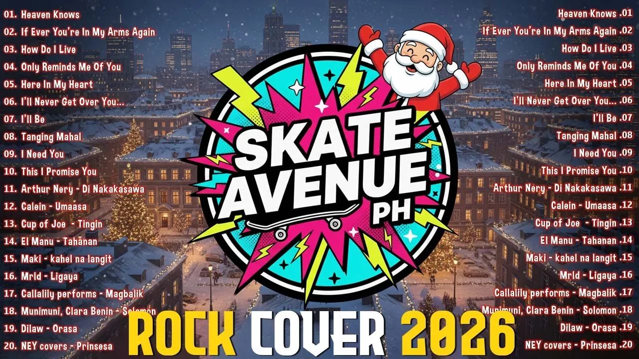 Skate Avenue PH - Heaven Knows | Best Rock Cover Non-Stop Lyrics Playlist 2026🎸 Rock Hit Tiktok 2026