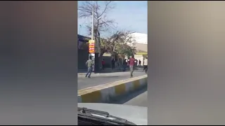 درگیری مسلحانه ارازل و اوباش در علی آبادکتول با تفنگ 