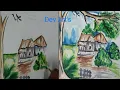 Lagu Natural scenery topic village / Jayadev Art's