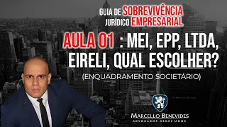 MEI, EPP, ME, EIRELI, qual tipo de empresa escolher? (Vantagens | Tributação | Enquadramento )