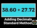 Adding Decimals - 5th Grade Math
