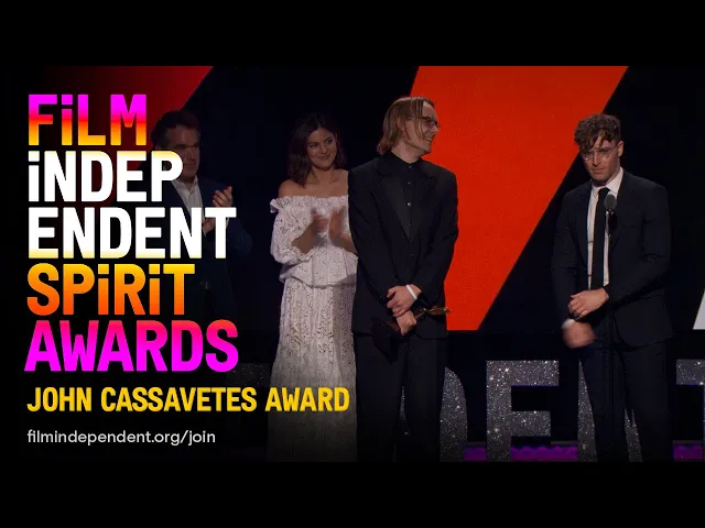 THE CATHEDRAL wins the JOHN CASSAVETES AWARD at the 2023 Film Independent Spirit Awards.