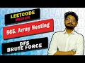 565 Array Nesting LEETCODE MEDIUM DFS CODE EXPLAINER