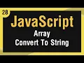 Learn JavaScript In Arabic - Array Methods