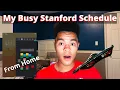 My Busy Stanford Schedule - Fall 2020 Quarantine Edition Clubs 3D Printer iPad Pro