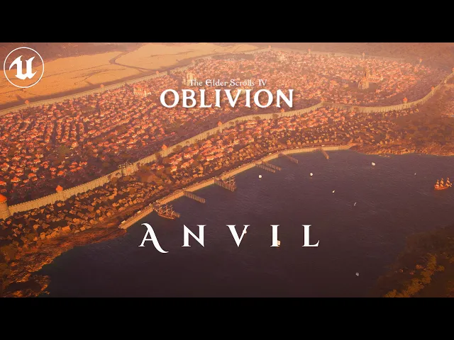 The Lore-Accurate Size of Anvil | Oblivion in UNREAL ENGINE 5! [4K]