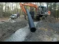 Installing culvert pipes