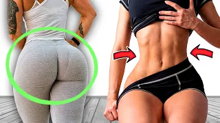 Como Perder Barriga e Aumentar Glúteos em 15 Mins [4 Exercícios ESSENCIAIS]