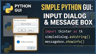 Python Input dialog MessageBox